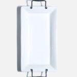 Charolas con Asa Blanco Charm (Juego de 3)