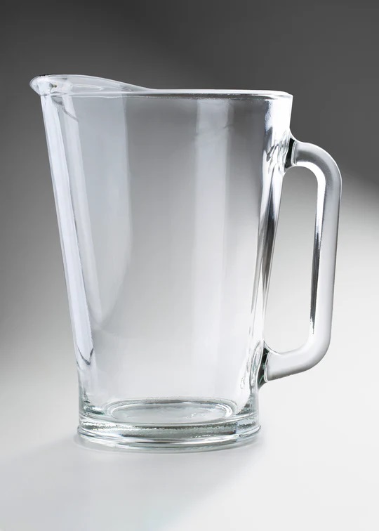 Jarra de Vidrio Transparente Casale