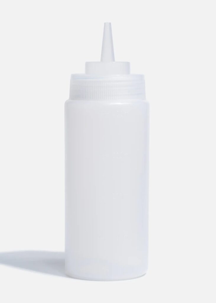 Botella para Aderezos Transparente