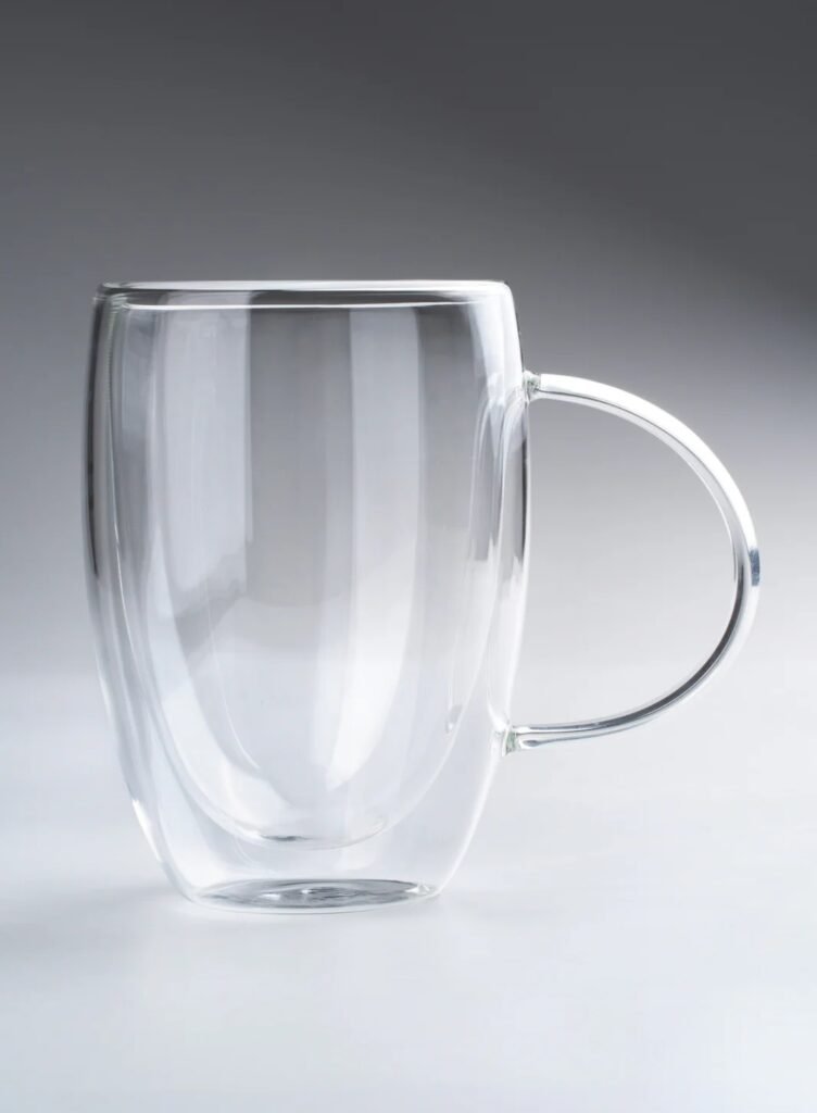 Taza de Vidrio de Doble Pared